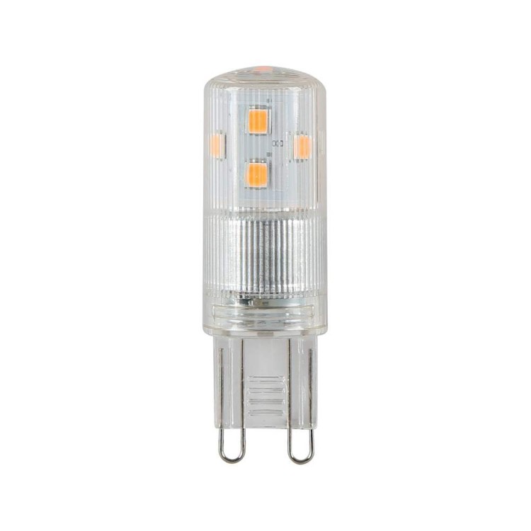 2.7W G9 Dimmable LED Lamp 4000K 300lm 300 deg Beam Clear LED