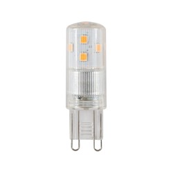 2.7W 2700K 300lm G9 Dimmable LED Light Bulb with a 300 deg Beam Angle, Warm White Capsule LED