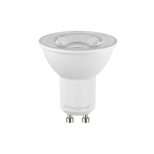 6W GU10 Dimmable LED Lamp offering 2700K Warm White 36deg Beam 620lm equiv. to 75W Integral LED ILGU10DC117