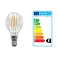 4W SES/E14 Filament LED Lamp Dimmable 2700K Clear Glass Golf Ball 470lm, BELL 05317