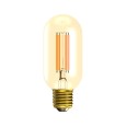 4W Vintage Tubular LED Lamp E27/ES Amber 2000K 300lm Dimmable 110mm length x 45mm diam, Bell 01501
