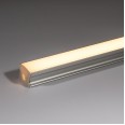 Deep Surface Mounted Aluminium Profile 2m with Opal Diffuser ideal for IP20 LED Strips, LED channel