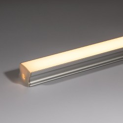 Deep Surface Mounted Aluminium Profile 2m with Opal Diffuser ideal for IP20 LED Strips, LED channel