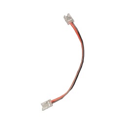 Single Colour COB LED Strip to Strip Connector 8mm Wire Length 150mm FossLED FLSC8SML