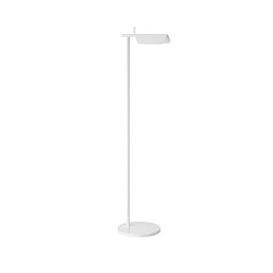 Flos Tab F LED Floor Lamp in White by Edward Barber & Jay Osgerby, 9W 3000K Adjustable Lamp