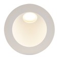 Hester IP65 Round Indirect Guide LED Light offering 4000K 2W 115lm Non-dimmable in Matt White, Saxby Lighting 79194