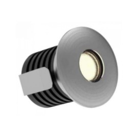 IP65 rated 1W LED Marker Light Dimmable 3000K Warm White 85lm in Aluminium (Walkover LED)
