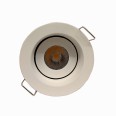 IP44 3W 4000K Adjustable Marker LED Light in White Dimmable Baffled LED (req. 350mA Driver)