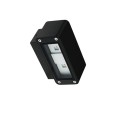 IP54 12W LED Decorative Wall Light 3000K 420lm in Anthracite Black for Up/Down Lighting