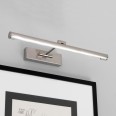 Goya 460 LED Wall Picture Light 7.1W 2700K in Brushed Nickel with Adjustable Head IP20, Astro 1115007