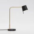 Miura LED Desk USB Light in Matt Gold with Adjustable Head using 7.5W 367lm 2700K IP20 Switched (no shade), Astro 1444008
