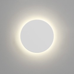 Eclipse Round 250 LED Plaster Wall Light 9.4W 2700K 386lm 250mm Diameter Paintable, Astro 1333019