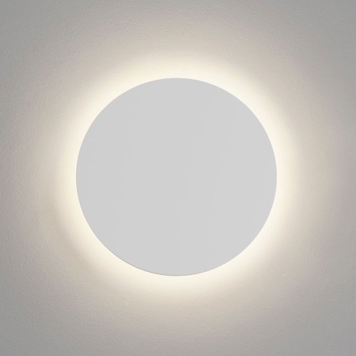 Eclipse Round 350 LED Plaster Wall Light 16.4W 2700K 674lm 350mm Diameter Paintable, Astro 1333025