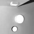 Kea 140 Square LED Light in Textured Black IP65 3000K 5.3W LED Bulkhead for Wall/Ceiling, Astro 1391006
