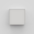 Kea 240 Square LED Light in Textured White IP65 3000K 12.2W LED Bulkhead for Wall/Ceiling, Astro 1391007