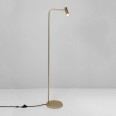 Enna Floor LED Lamp in Matt Gold Switched using 4.5W 2700K LED IP20 with 3m Cable, Astro 1058003