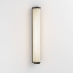 Versailles 600 LED Bathroom Wall Light IP44 Bronze with Ridged Diffuser 25W 3000K Astro 1380012