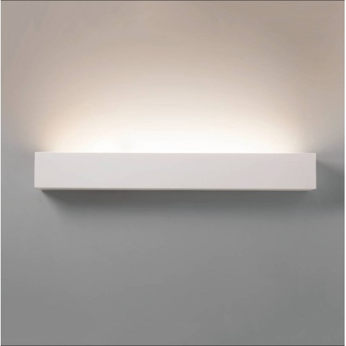 Parma 625 LED Plaster Wall Light 29.5W LED 2700K Dimmable, IP20 Paintable Uplighter Astro 1187027