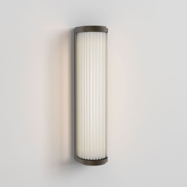 Versailles 370 LED Bathroom Wall Light IP44 Bronze with Ridged Diffuser 15.1W 3000K Astro 1380014