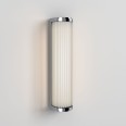Versailles 370 LED Bathroom Wall Light IP44 Polished Chrome with Ridged Diffuser 15.1W 3000K Astro 1380013