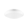 24W IP66 Tough-Shell+ LED Bulkhead in White 4000K 2500lm IK10 350mm Dia for Wall/Ceiling