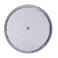 IP65 Wattage and CCT Switchable LED Bulkhead 3hr Emergency in White Non-dimmable 316mm Diameter