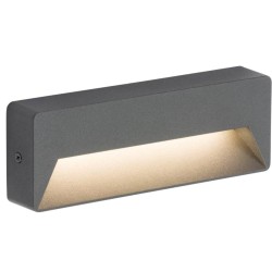 IP54 5W LED Guide Light in Anthracite 3500K 230lm for Wall Surface Mounting, Knightsbridge RWL5A