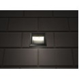 IP65 1.1W 4000K Slim Square LED Bricklight 38lm in Black for Exterior Surface Mounting