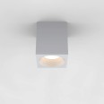 Kos Square 140 LED Textured White Ceiling Spotlight IP65 rated c/w 11.9W 3000K LED, Astro 1326022