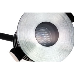 IP65 rated 1W LED Ground Light 4000K Cool White 350mA 90lm 32mm Cutout, 1W LED Marker Light