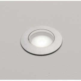 Terra 42 LED Round Ground Light in Anodised Aluminium IP67 2W 3000K Dimmable 40mm Cutout, Astro 1201007