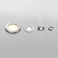 Terra 42 LED Round Ground Light in Anodised Aluminium IP67 2W 3000K Dimmable 40mm Cutout, Astro 1201007