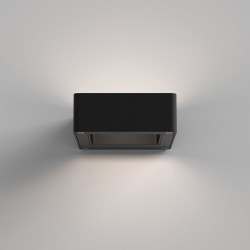 Napier LED Wall Light in Textured Black for Up-down Wall Exterior Lighting IP54 8.9W 3000K, Astro 1357004