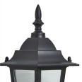 IP44 Traditional Wall Lantern in Black with PIR Sensor using 1x E27/ES for Outdoor Wall Lighting