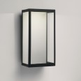 Puzzle LED Wall Light IP44 in Textured Black and Clear Diffuser inc 4.2W 3000K LED, Astro 1199001