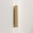 Ava 400 Wall Light in Solid Brass using 2 x 6W max. LEDs GU10 IP44 for Up-Down Outdoor Wall Lighting, Astro 1428018