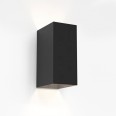 Oslo 160 LED Up-Down Wall Light in Textured Black IP65 5.8W 76lm 3000K for Exterior Lighting, Astro 1298002