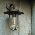 Montparnasse Outdoor Wall Light in Bronze with Clear Shade IP44 using 1 x 12W LED ES/E27 Astro 1096009