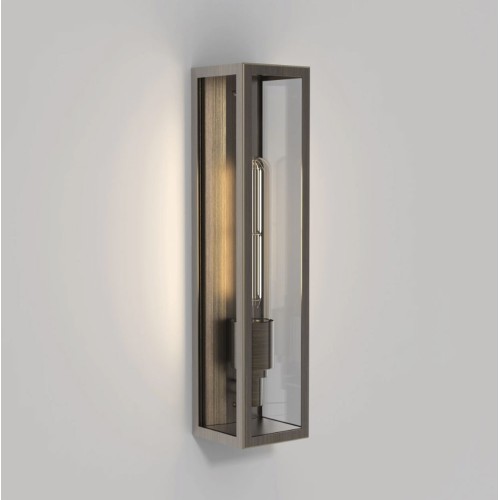 Harvard Wall Lamp in Bronze IP44 rated using 1 x E27 max. 4W LED Lamp Dimmable, Astro 1402009