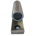 IP44 Up and Down Wall Light in Stainless Steel with PIR, 2 x GU10 LED Lamps for Outdoor Lighting