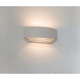 Amalfi 315 Ceramic Wall Light, Paintable Stepped Up-and-Down Astro Wall Lamp 12W LED E27/ES, Astro 1079001