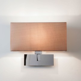 Park Lane Grande Wall Light in Polished Chrome using Rectangular Shade (not included) IP20 E27/ES, Astro 1080004