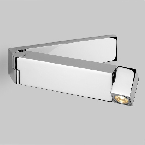 Tosca LED Swing Arm Wall Light in Polished Chrome 2.2W 2700K 61lm Switched IP20 rated Astro 1157003