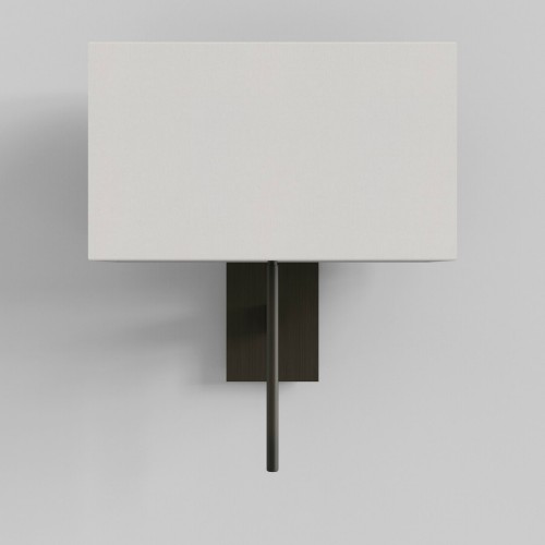 San Marino Solo Wall Lamp in Bronze using 1 x 3W max. G9 LED IP20 (shade not included), Astro 1076007