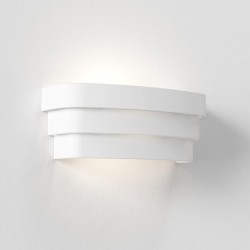 Amas 320 Ceramic 3-tier Wall Light (Paintable) using 1x E27/ES LED Lamp Astro Lighting 1431001
