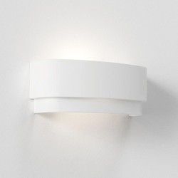 Amat 320 Ceramic 2-tier Wall Light (Paintable) using 1x E27/ES LED Lamp Astro Lighting 1432001