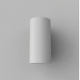 Bologna 240 Plaster Wall Light using 2 x 6W GU10 LED Up-and-Down Cylindrical IP20 Paintable, Astro 1287002