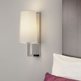Riva 350 Matt Nickel Bathroom Wall Lamp (shade not included) IP44 rated E27/ES max. 60W, Astro 1214004