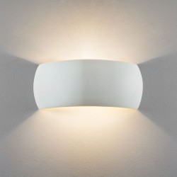 Milo Ceramic Wall Light IP20 for Up-and-Down Lighting using 1 x 60W max. E27/ES Dimmable, Astro 1299001