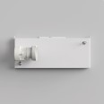 Backplate 2 Gloss White for Wall Mounting taking 1 x 12W Max. LED E27/ES IP20 Dimmable (no shade), Astro Lighting 1367002